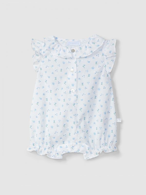 Shortie floral print plumeti