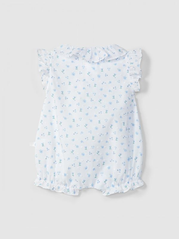 Shortie floral print plumeti