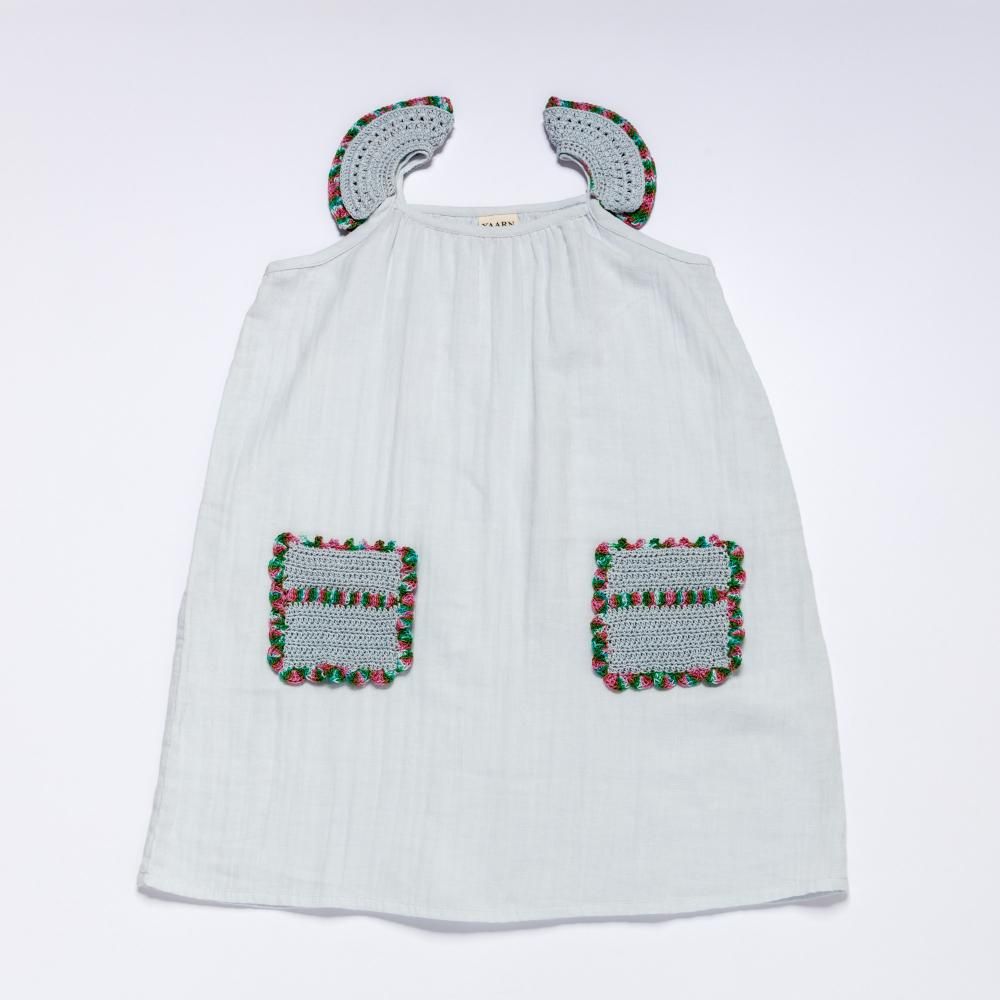 Frill Dress SUSY 5-6yr  &amp; 7-8yr Blu