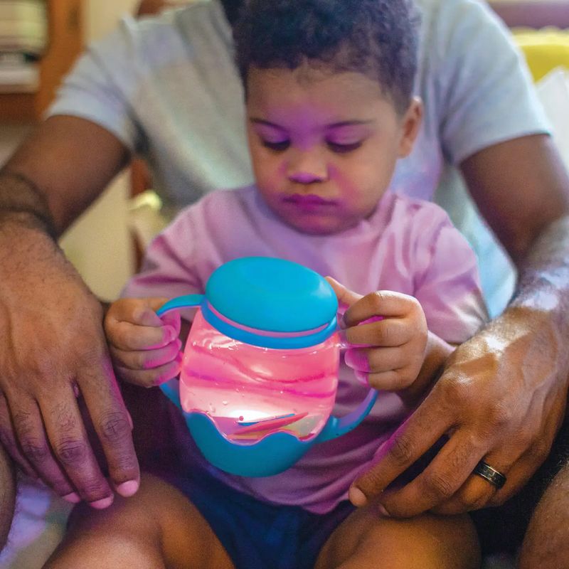 Glo Pals Mini Sensory Jar /Blue