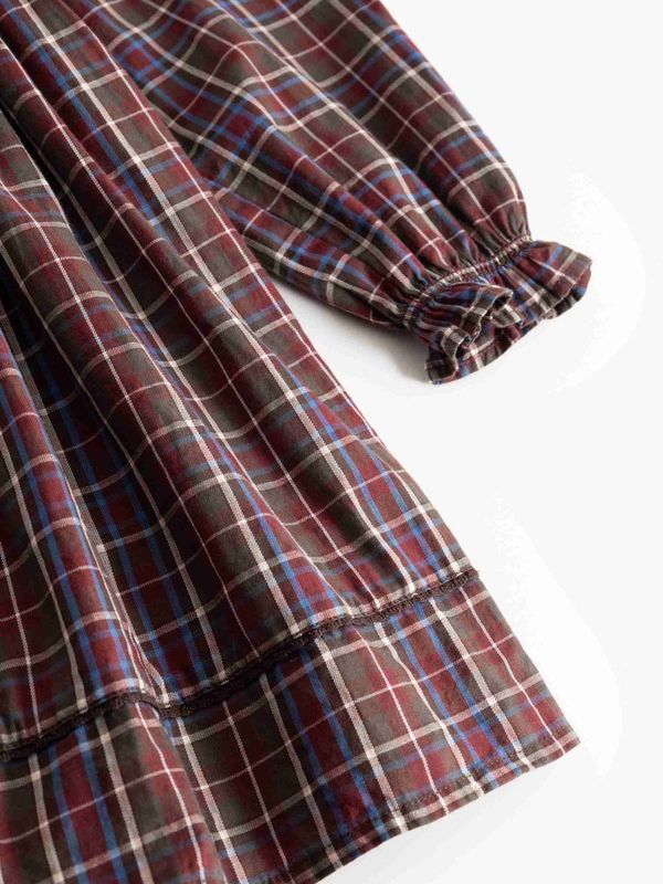 Darcel LS Plaid Dress