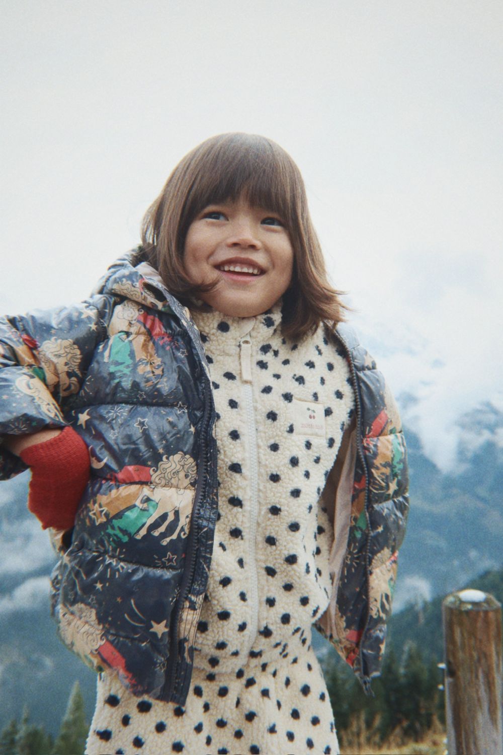JODY EMBROIDERY TEDDY JACKET
