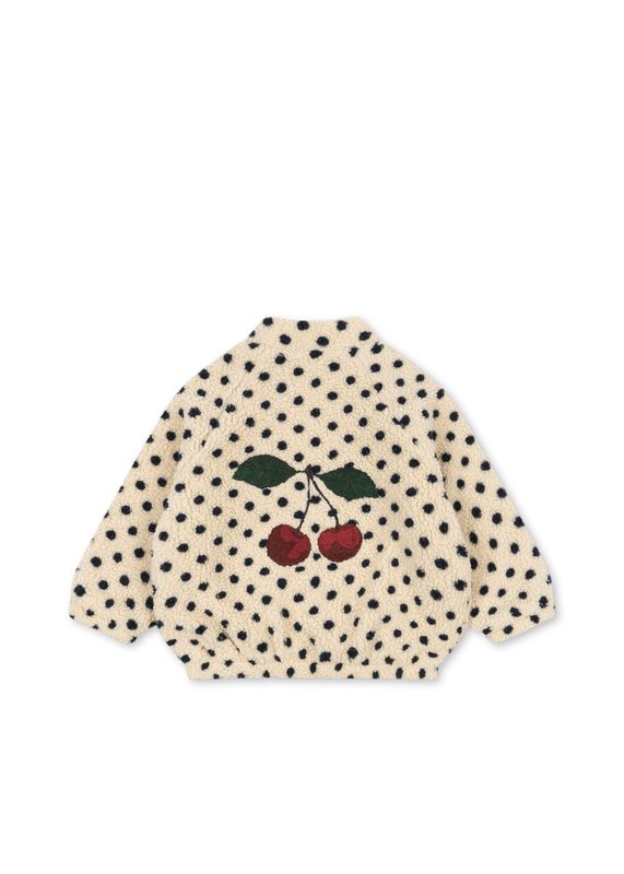 JODY EMBROIDERY TEDDY JACKET