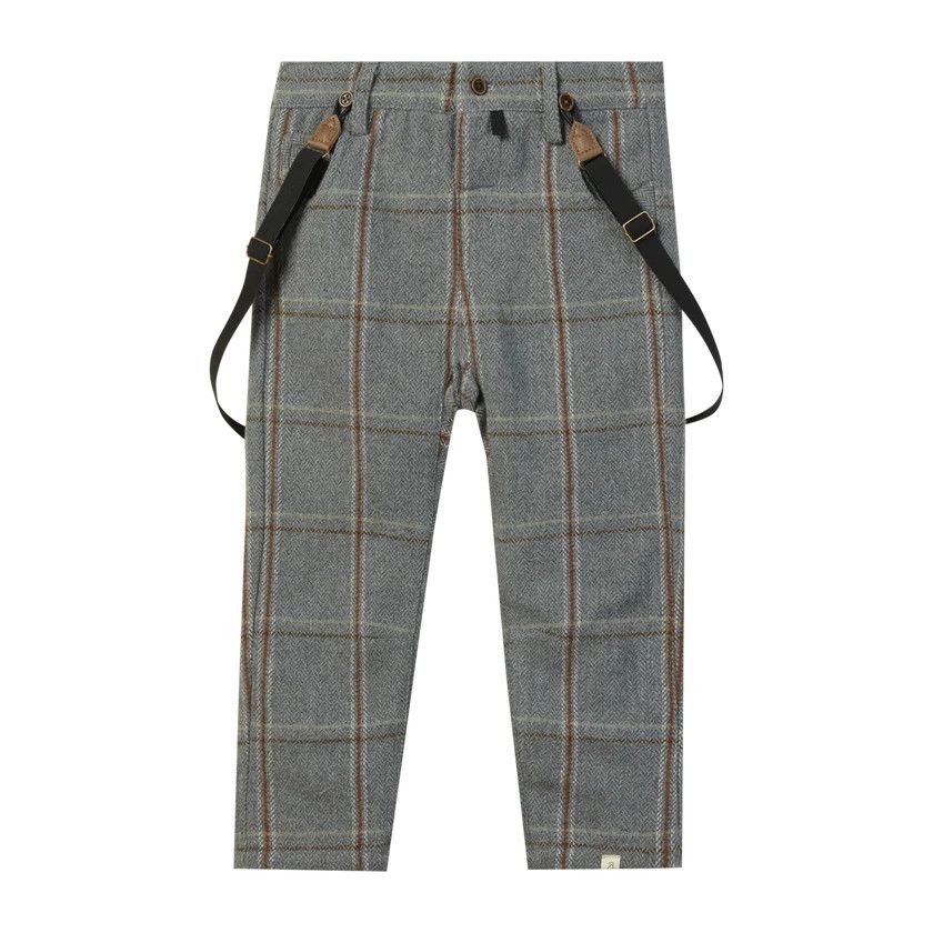 MARCUS Woven Pants w/ removable suspenders