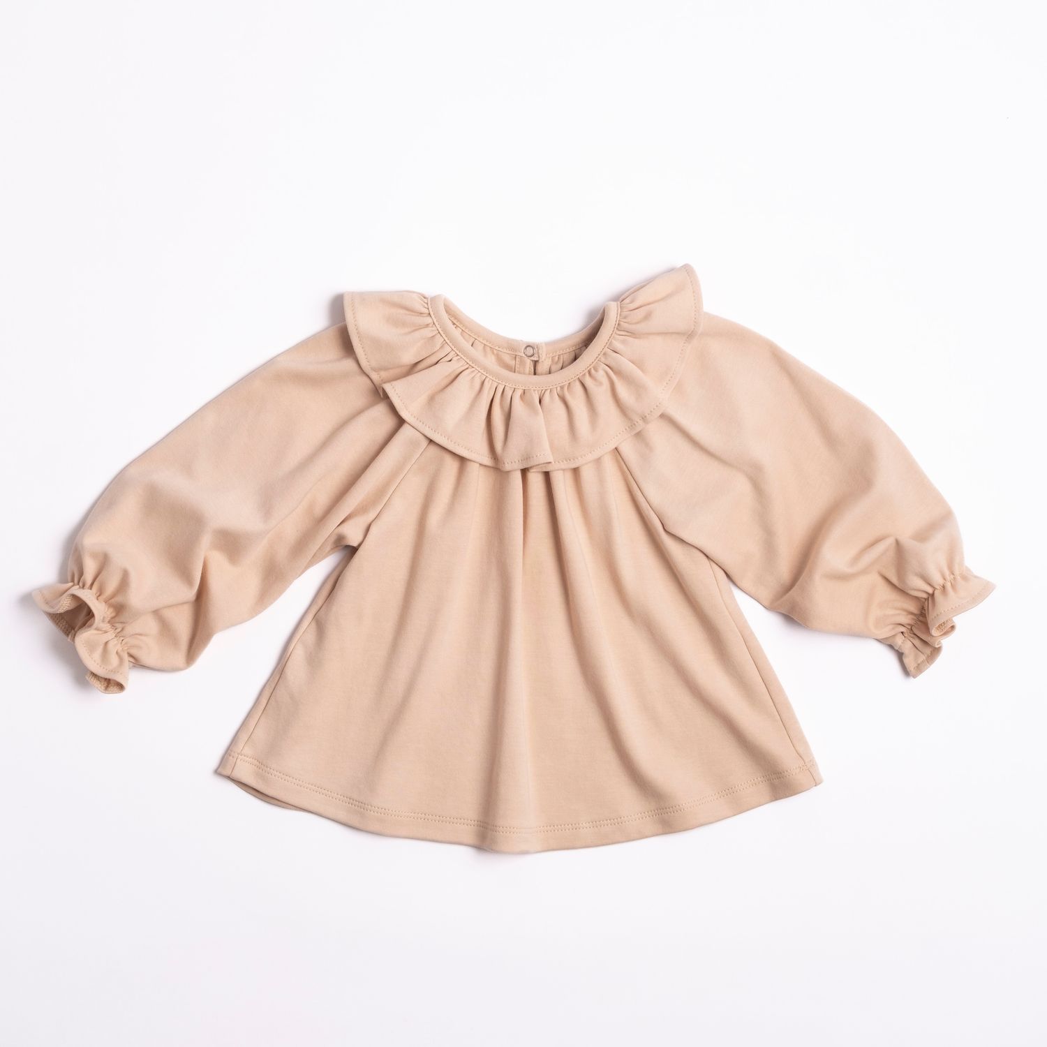 Ruffle top -DUSTY PINK