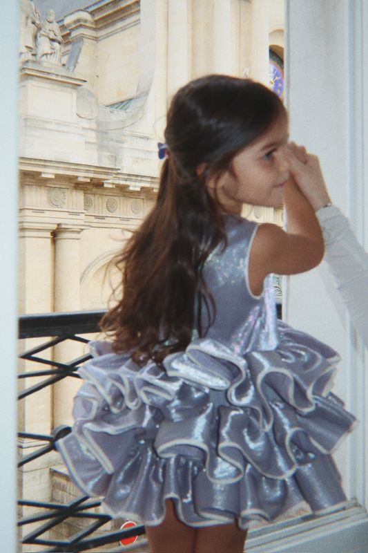 FIA FRILL DRESS GRS