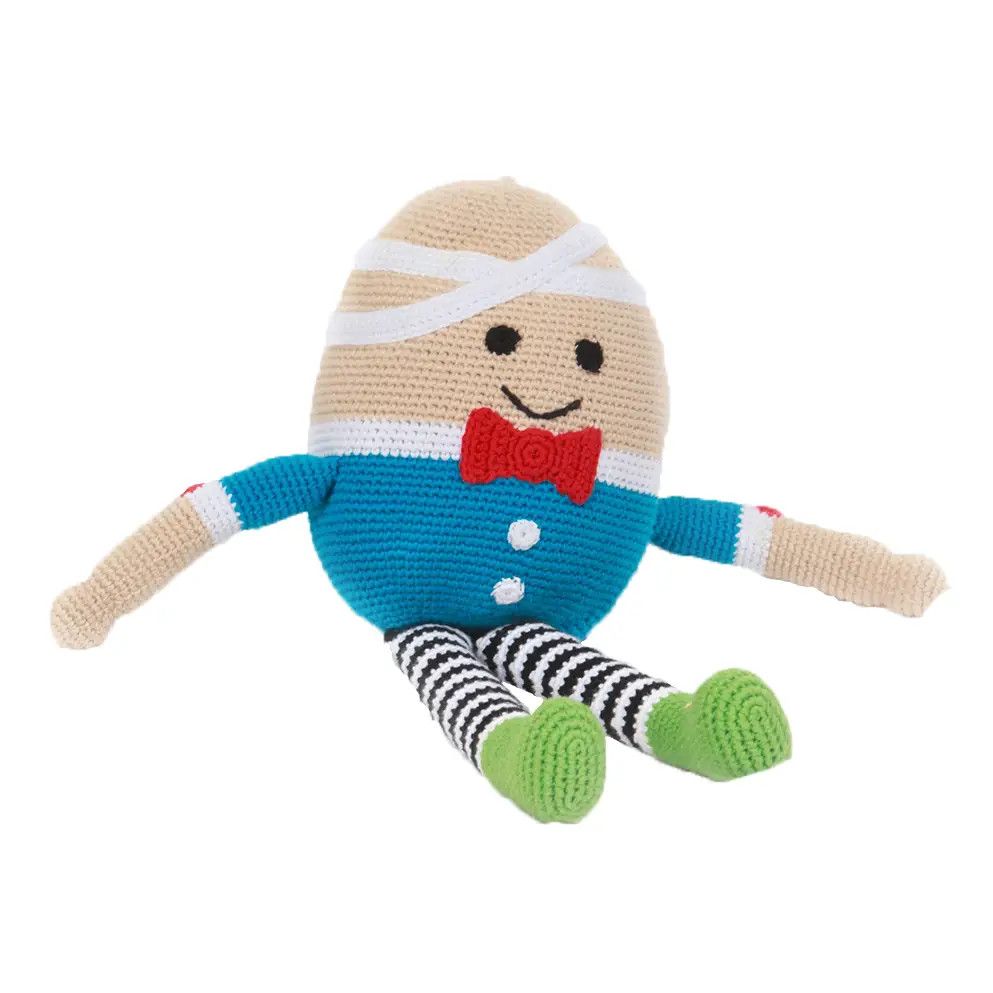 Humpty Dumpty Nursery Rhyme Doll – Handmade Cotton Toy