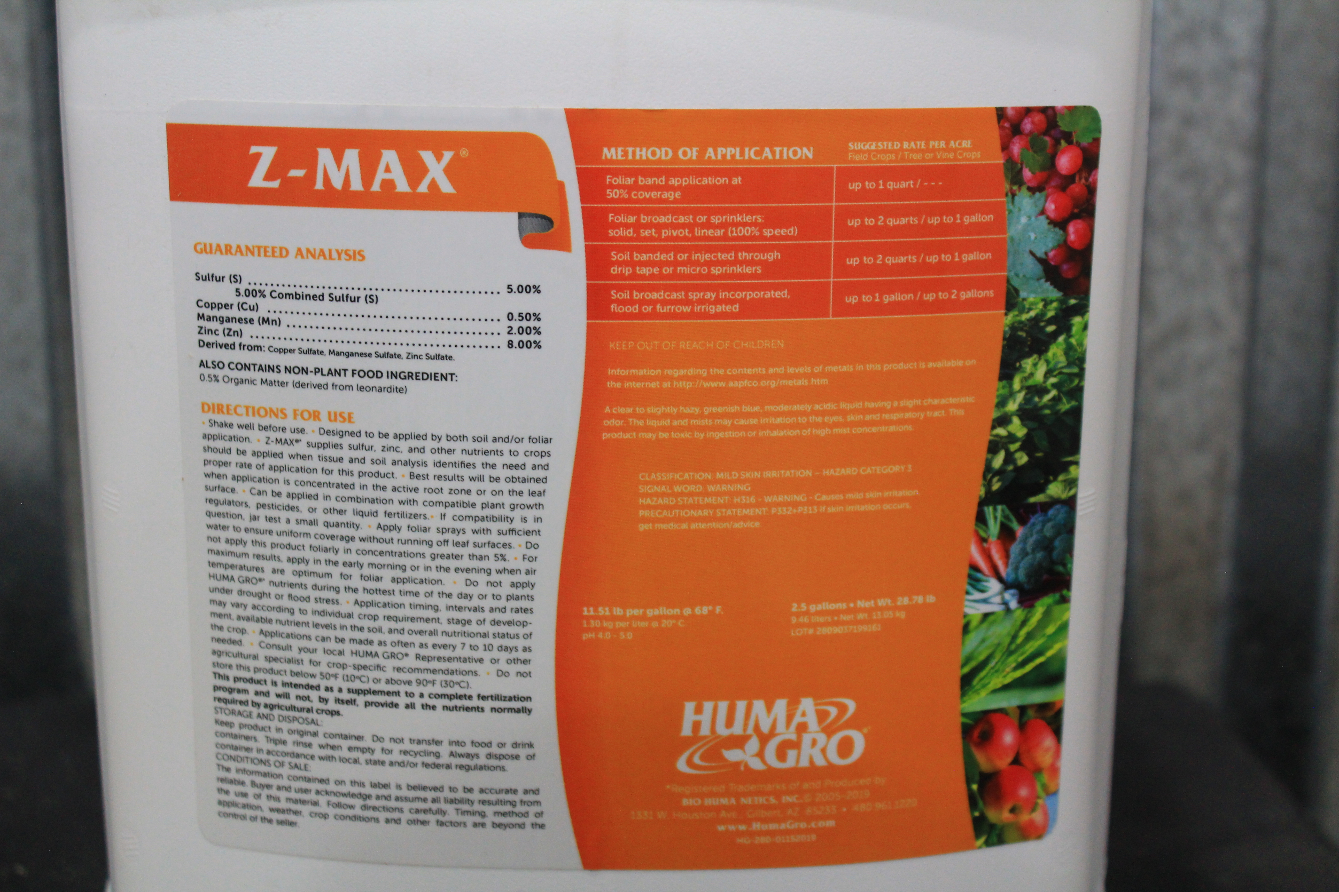 Huma® Z-MAX®