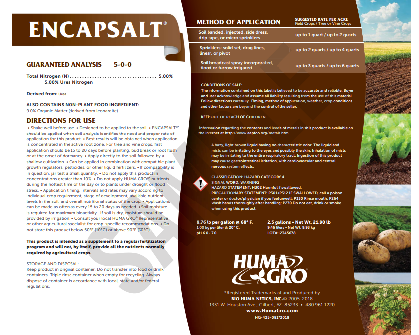 Huma® Encapsalt 5-0-0