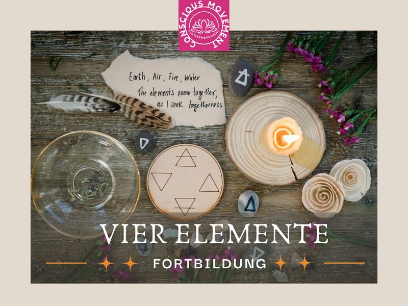 (Online) Vier Elemente -  Fortbildung für Coaches und SeminaranbieterInnen 26.10.2025 10-18 Uhr