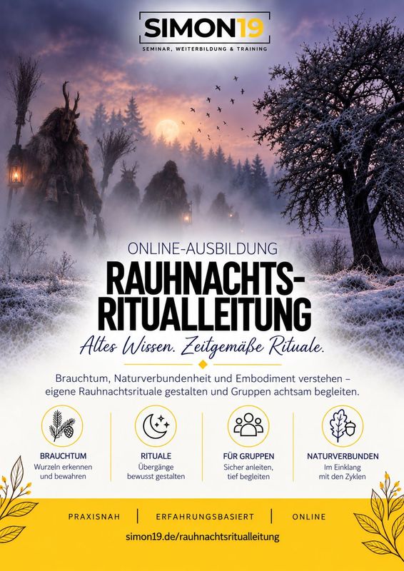 (Online) Rauhnachtsritualleitung - Ausbildung2026