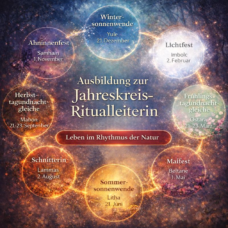 (Online) Jahreskreisfestritualleitung  Ausbildung 2026