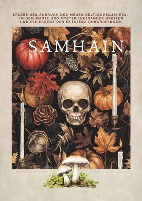 Samhain-Bundle: Workbook, Tarot-Legungen, Jahreskreisfestkarten
