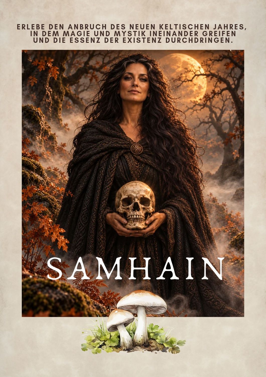 Samhain-Bundle: Workbook, Tarot-Legungen, Jahreskreisfestkarten