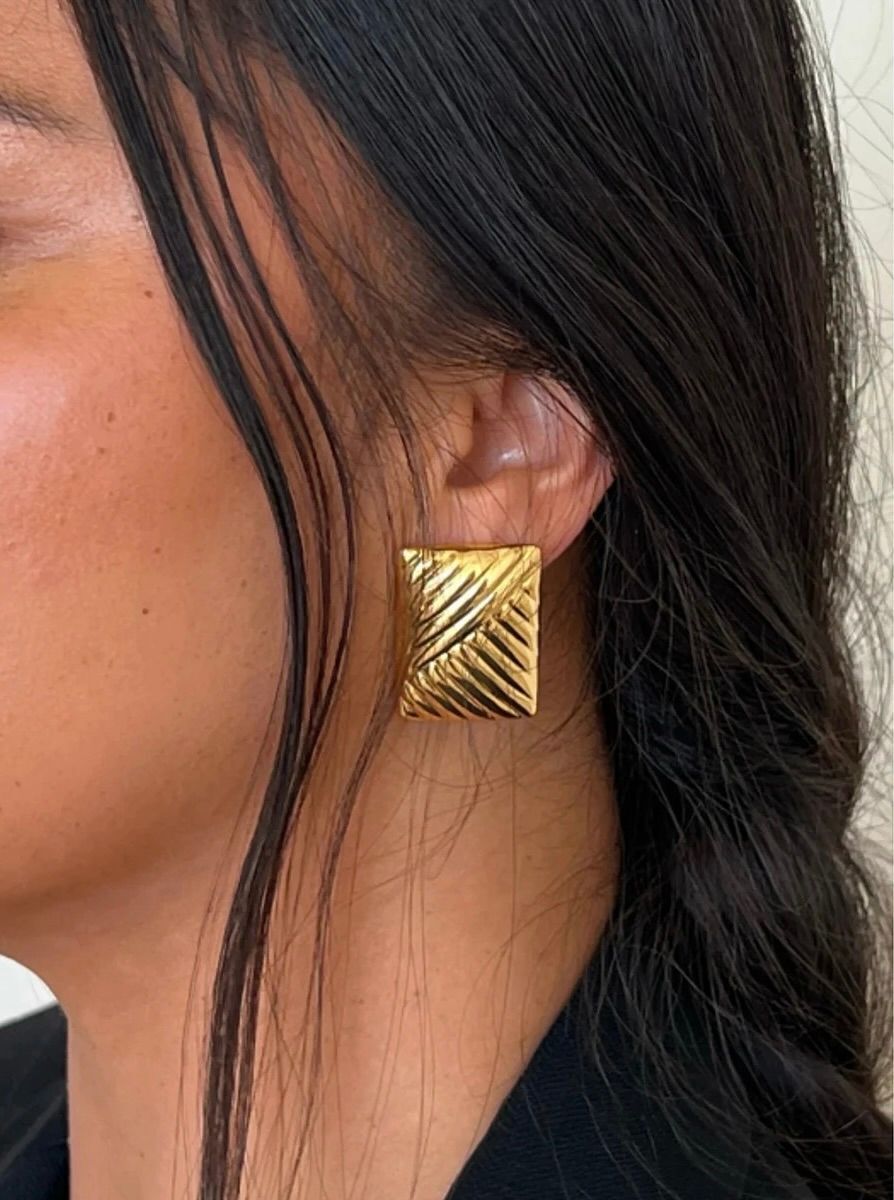 Stripes Big - Earrings