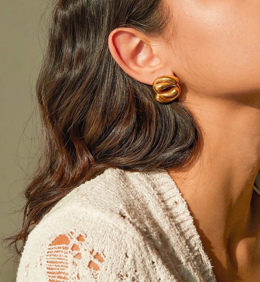 Water Staggered Drops - Earrings