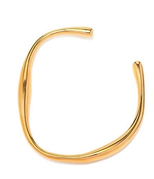 Opening plain cuff - bracelet