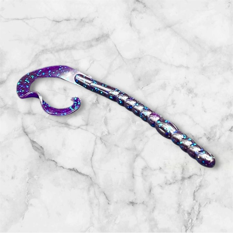 10&quot; Curl Tail Worm (8 Pack)