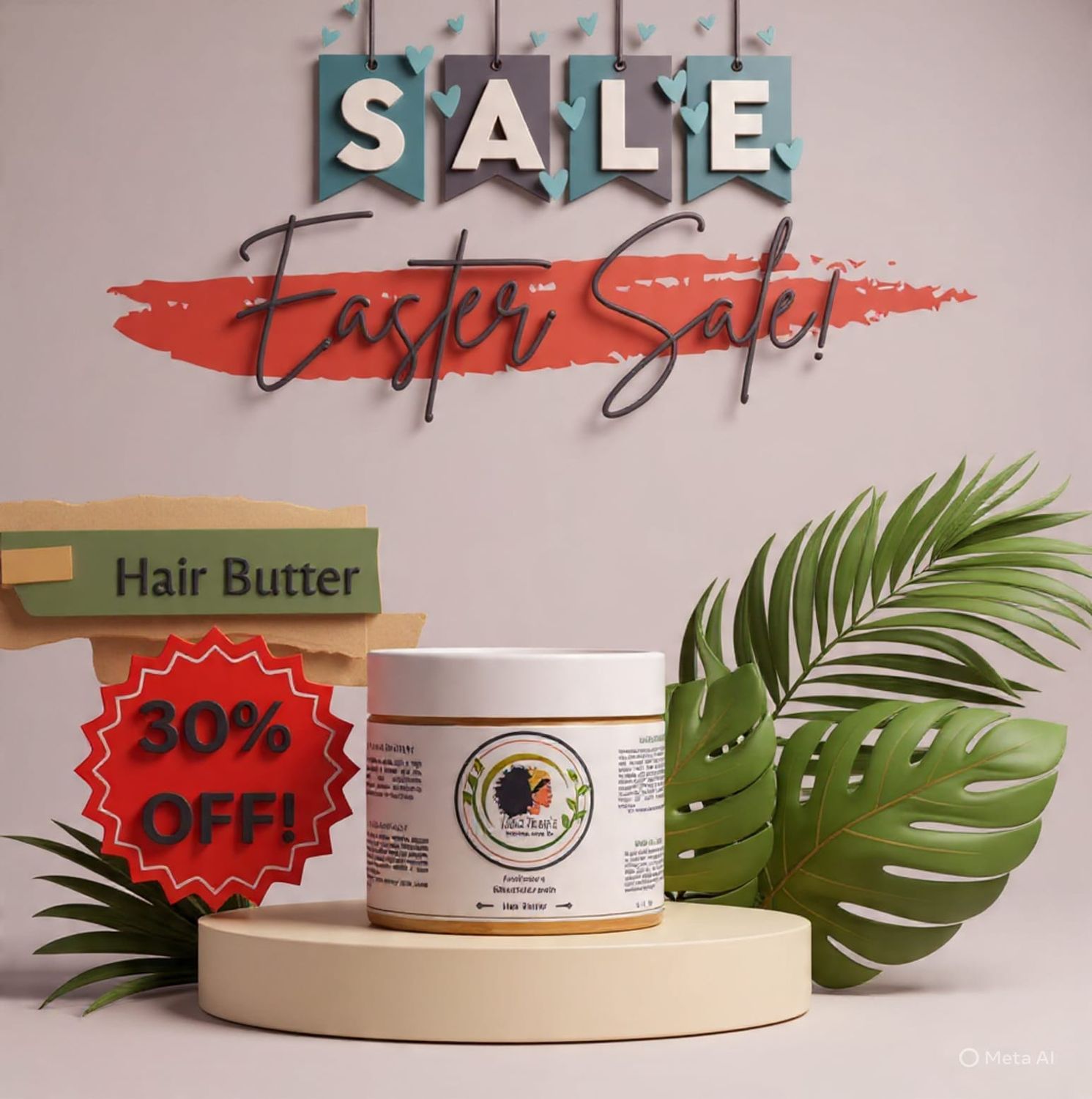 Auntieee's Miracle Growth Hair Butter