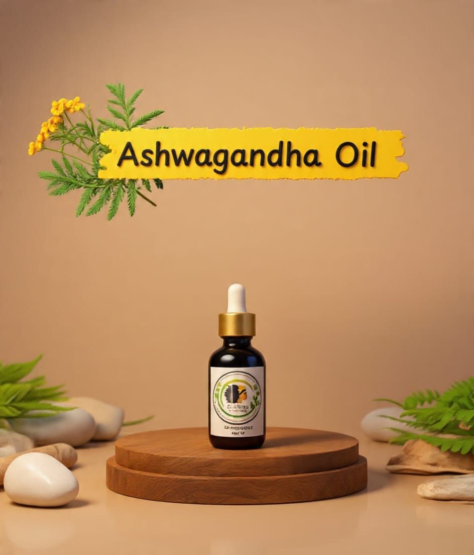 Ashwagandha Hair Growth Booster Oil