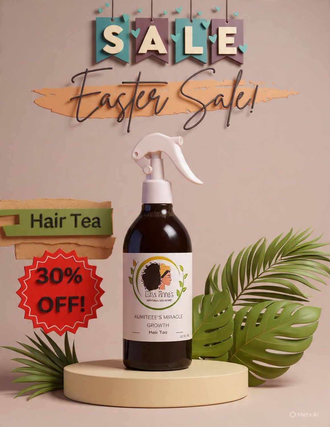 Auntieee's Miracle Growth Hair Tea