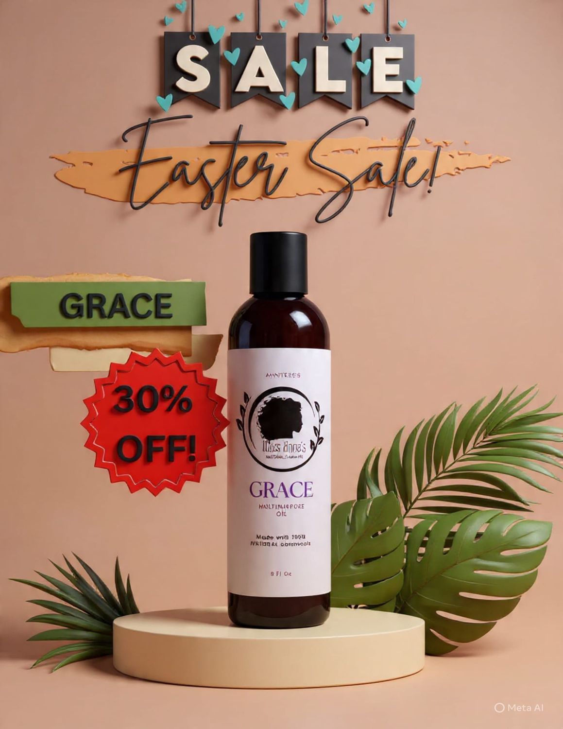 GRACE       (The Moisturising Multipurpose Oil)