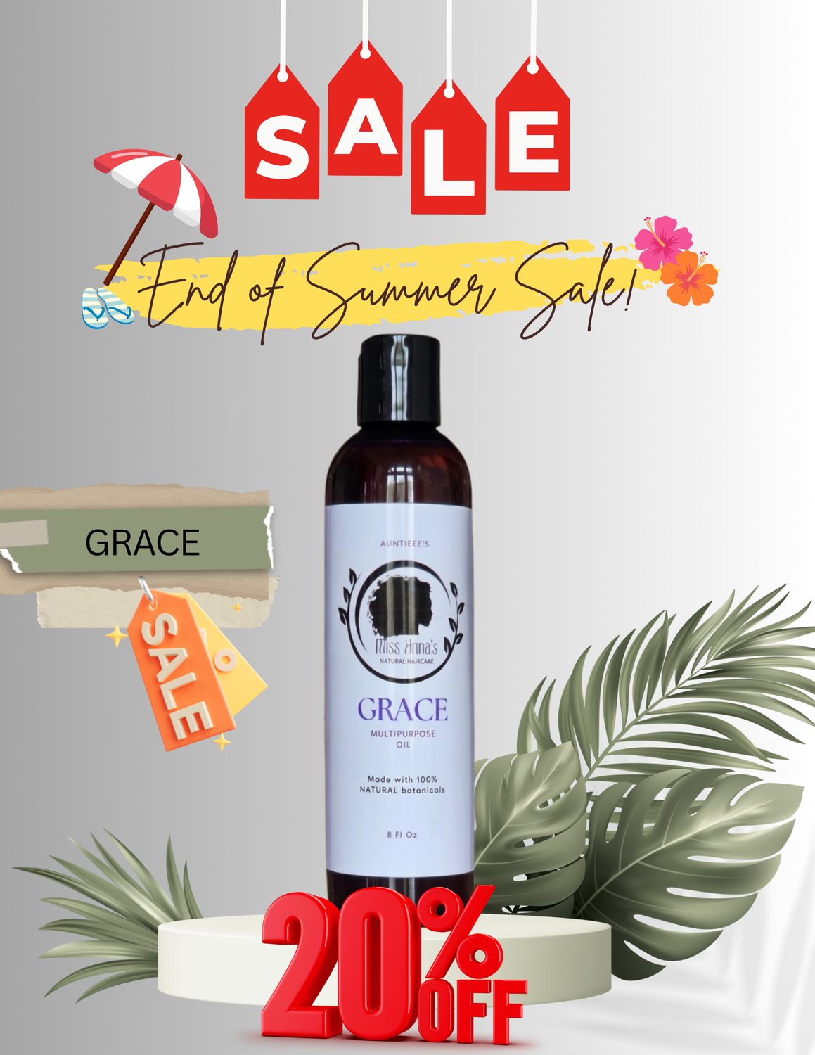GRACE (The Moisturising Multipurpose Oil)