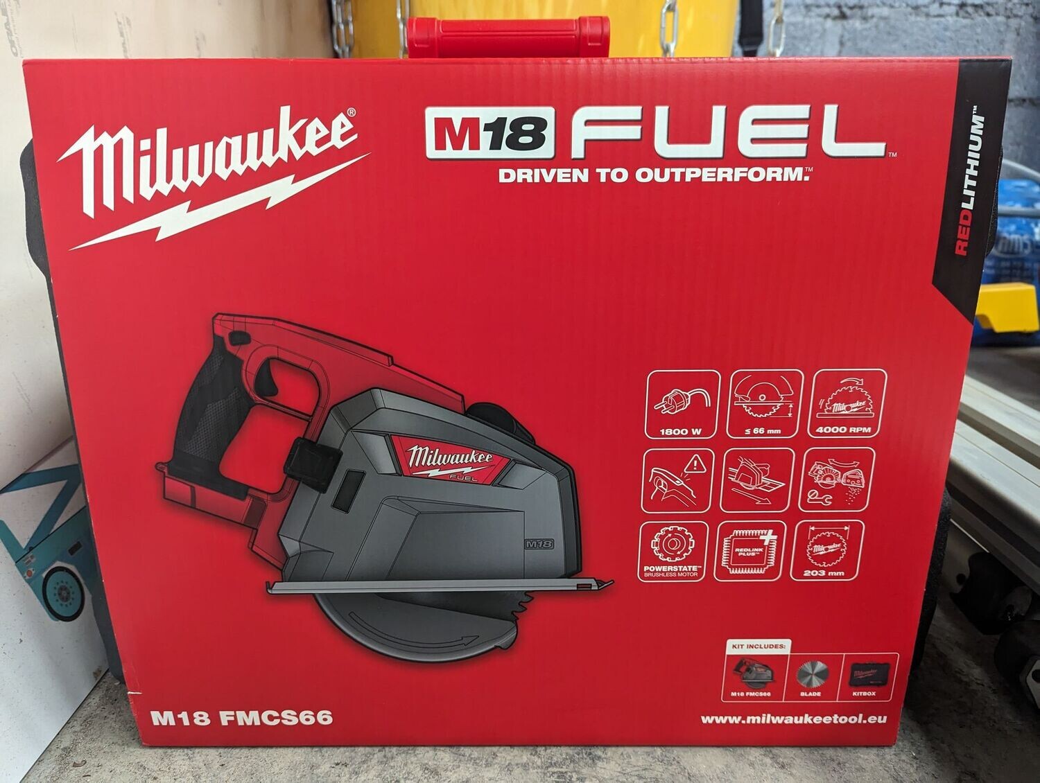 MILWAUKEE M18 FUEL -SCIE CIRCULAIRE MÉTAL