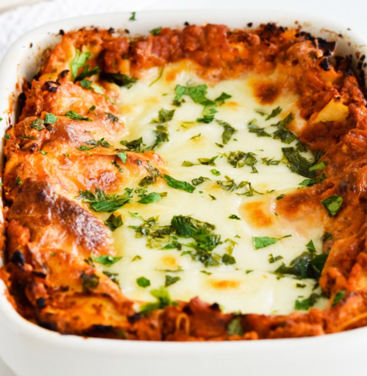 Chicken &amp; Garbanzo Bean Lasagna