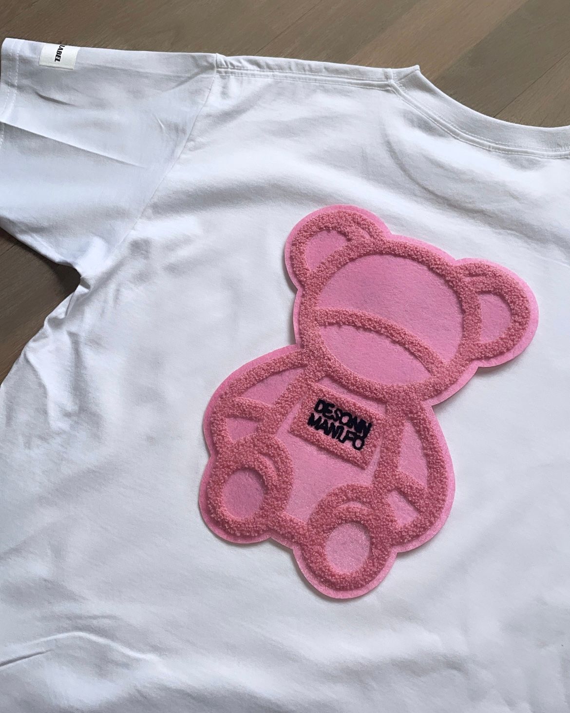 TEDDY T-SHIRT - LICHT ROZE