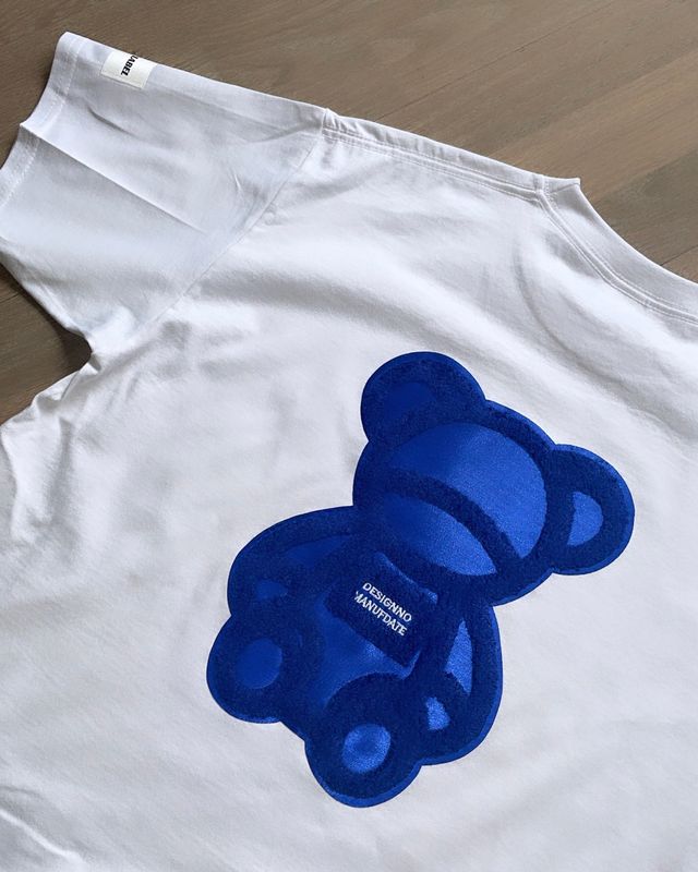 TEDDY T-SHIRT - BLAUW