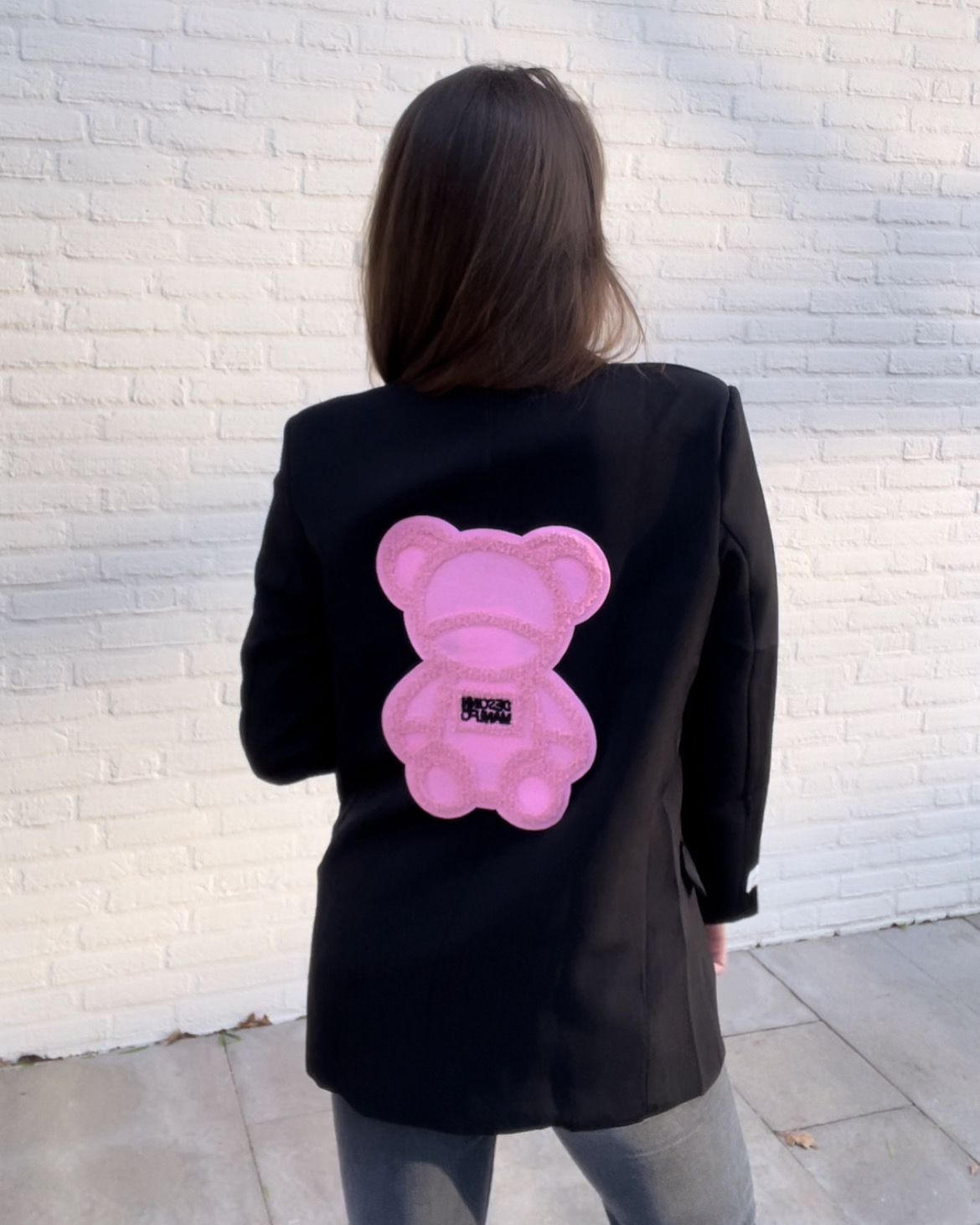 TEDDY BLAZER - ROZE