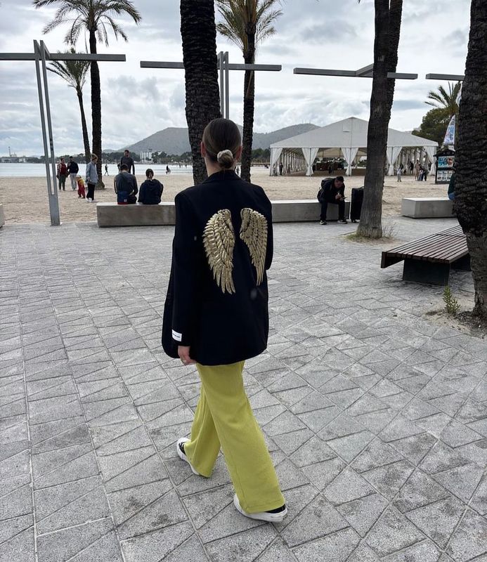 ANGEL BLAZER - GOUD