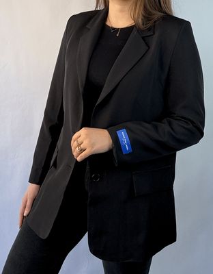 BLUE CLASSIC BLAZER - ZWART
