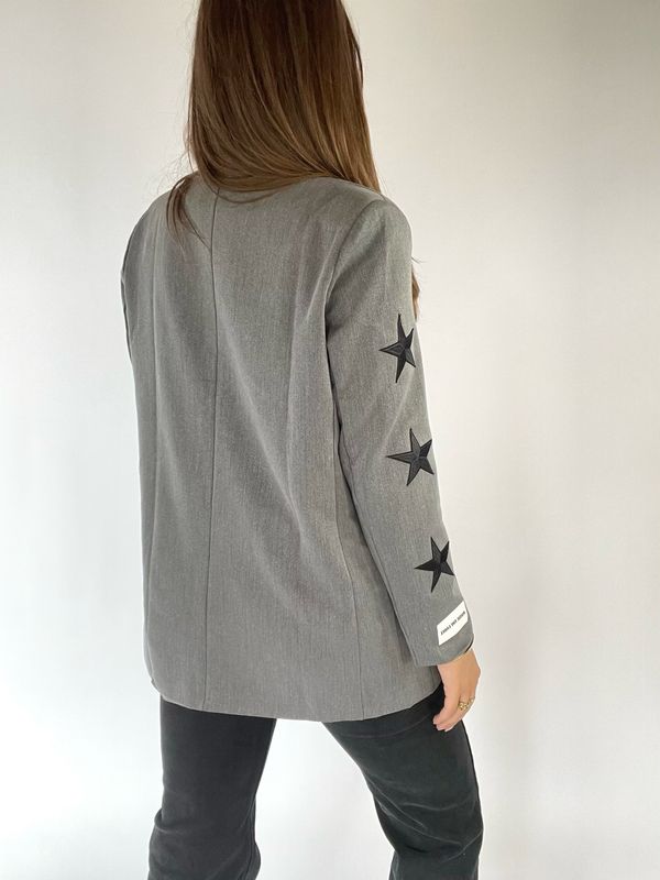 STAR BLAZER - GRIJS