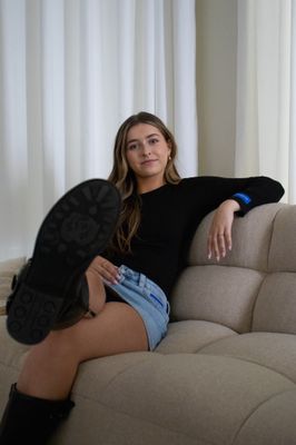 CLASSIC SKORT - DENIM