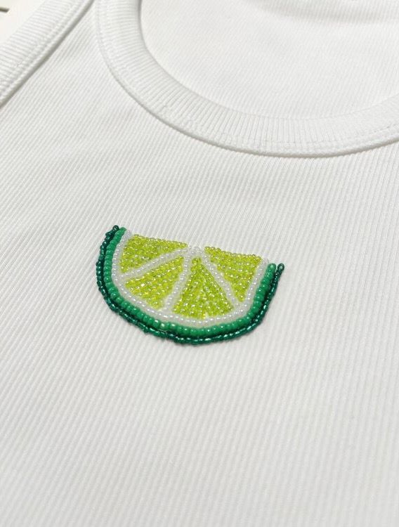 LIME TOP - WIT