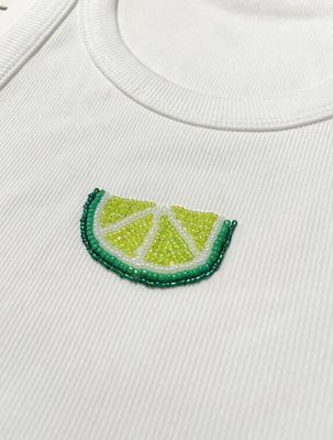 LIME TOP - WIT