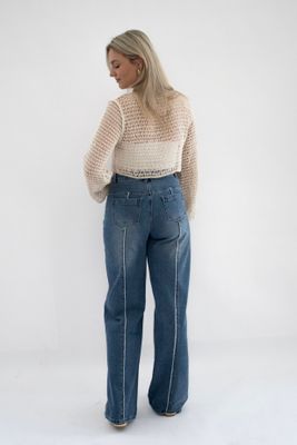 EDGE LINE JEANS - DENIM