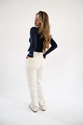 TALL JEANS STRAIGHT - WIT