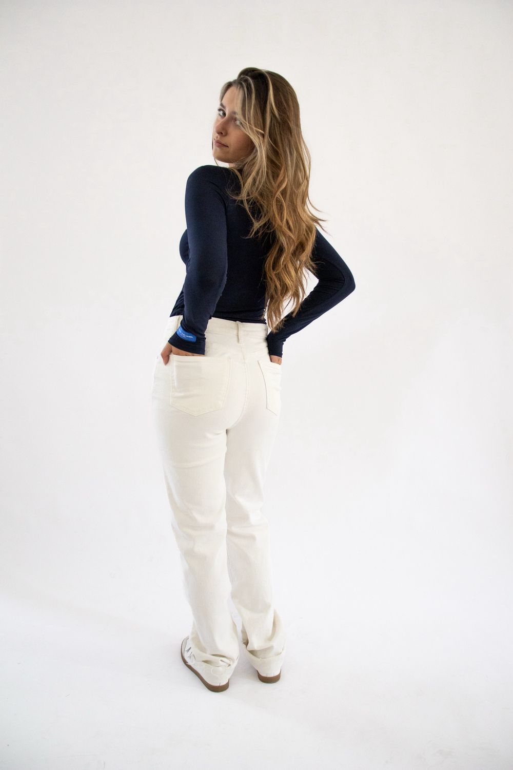 TALL JEANS STRAIGHT - WHITE