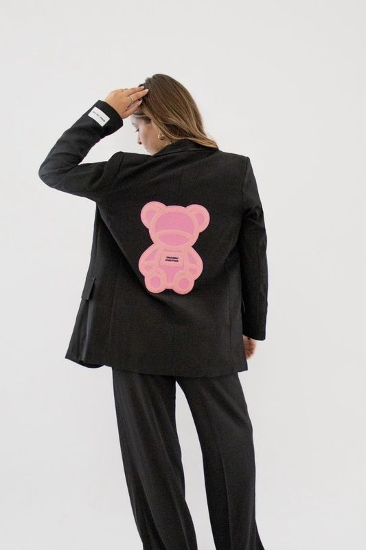 TEDDY BLAZER - ROZE