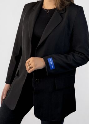 BLUE CLASSIC BLAZER - ZWART