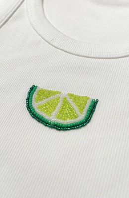 LIME TOP - WIT