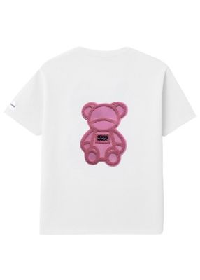 TEDDY T-SHIRT - LICHT ROZE