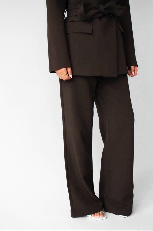 WAIST TROUSER - BROWN