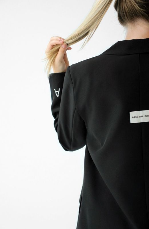 INITIAL BLAZER - SILVER