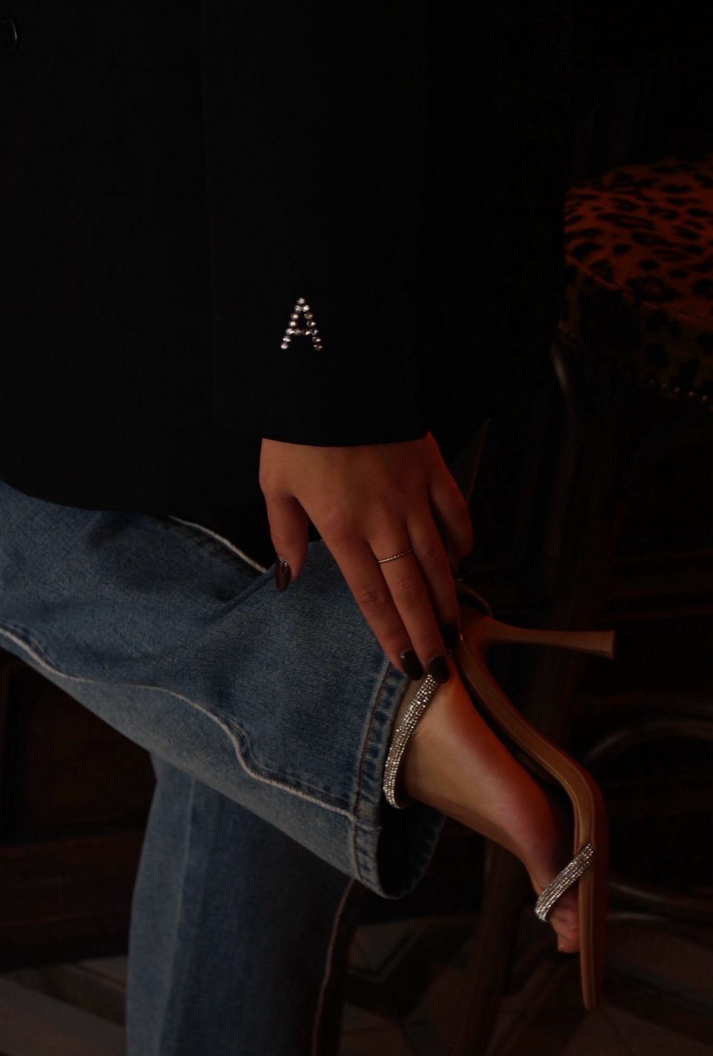 INITIAL BLAZER - SILVER