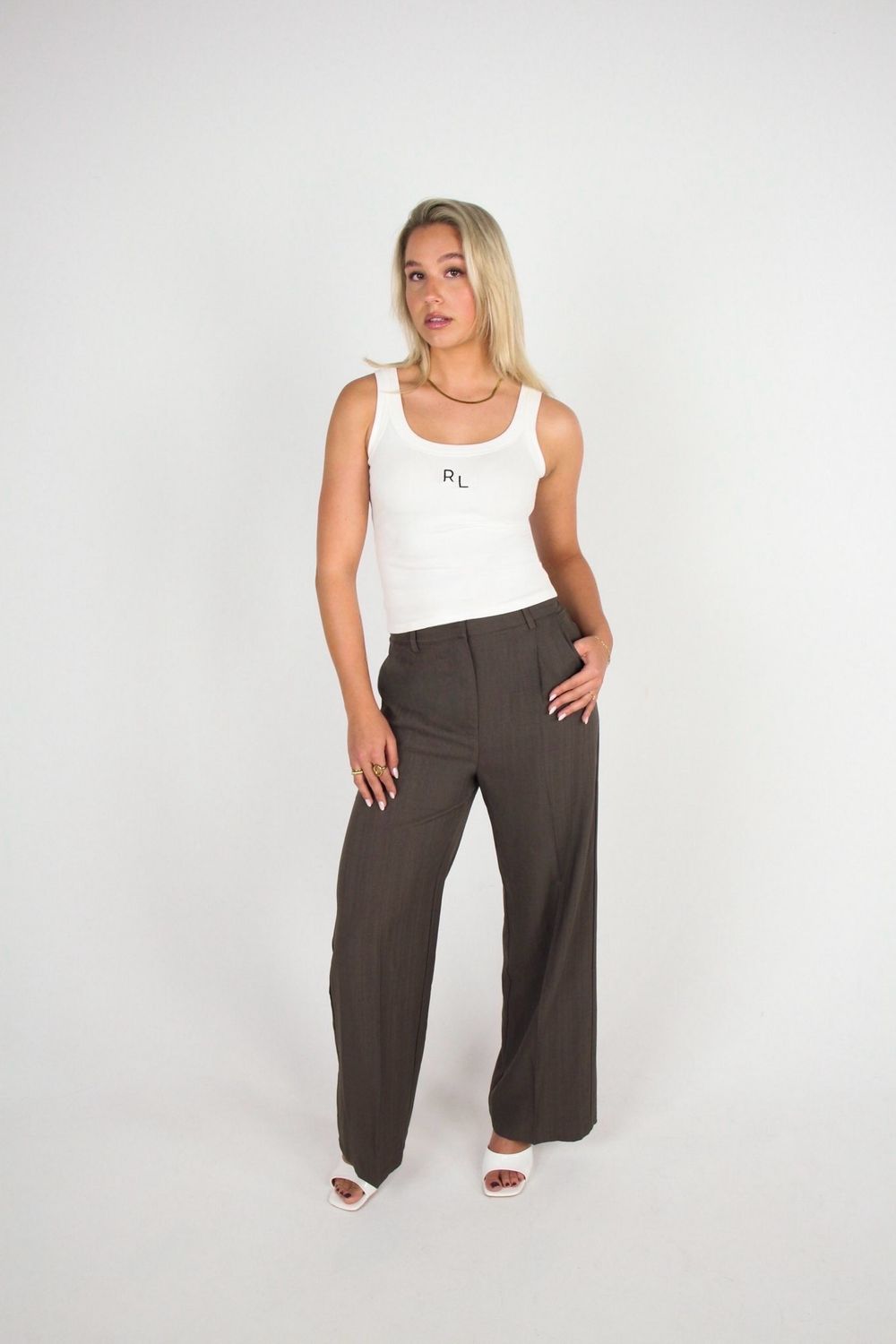 TROUSER - BROWN