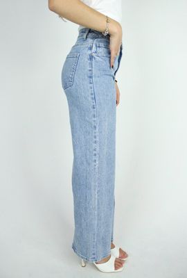 WIDE LEG JEANS - DENIM